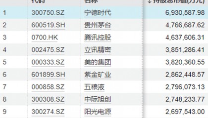 “中年人的茅台”终于还是输给了“青年新能车”