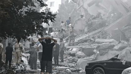 伊朗中北部发生5.5级地震