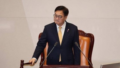 韩国国会议长：尹锡悦为了警告国会宣布戒严绝对不能容忍