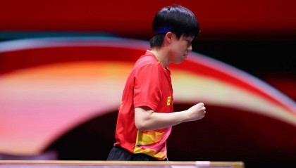 多哈世乒赛王楚钦逆转高茨 坦言落后时感觉要告别赛场了