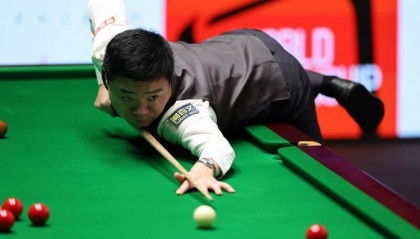 斯诺克世锦赛：丁俊晖时隔五年再进16强
