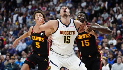 约老师大号三双吹杨空砍30分 掘金大胜老鹰收获3连胜