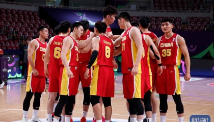 国际篮联亚洲杯：中国队胜印度队