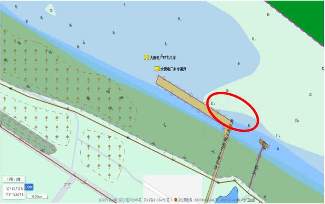长江南京段水深异常,江苏海事部门发布提醒