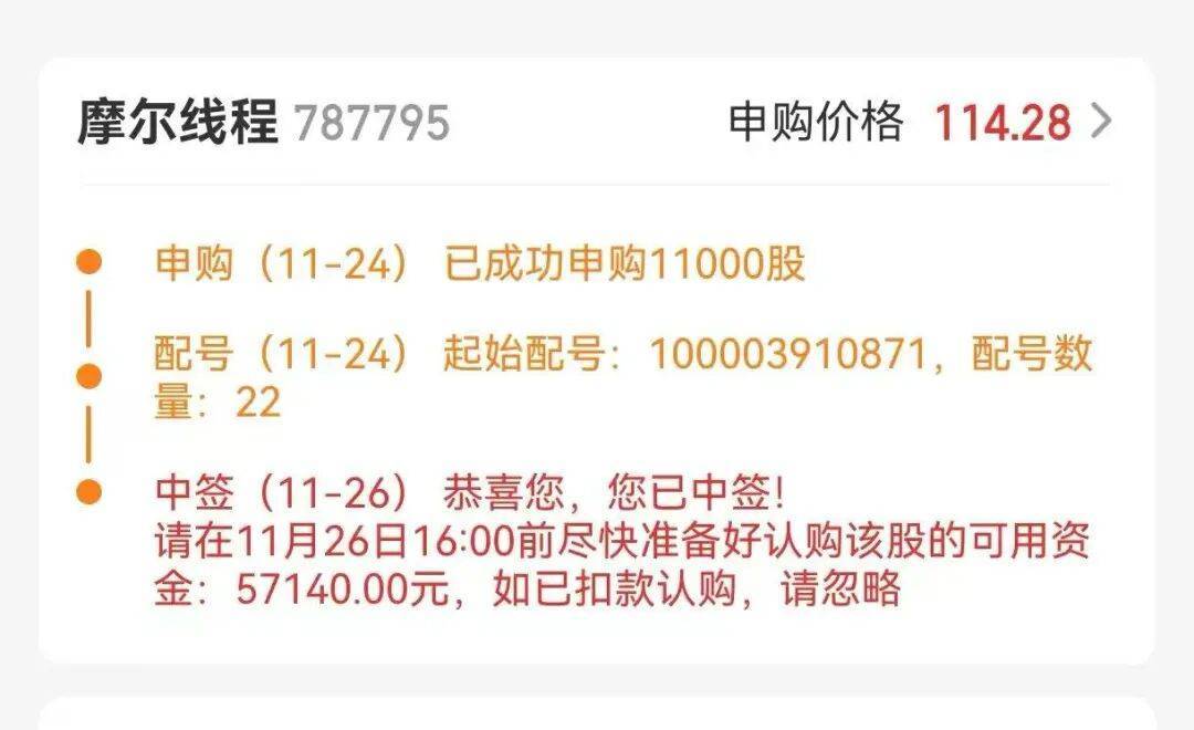 今晚很多股民都在晒截图：“很遗憾，你没中签”